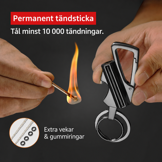 NordEld Trek 3-i-1 Eldstartare